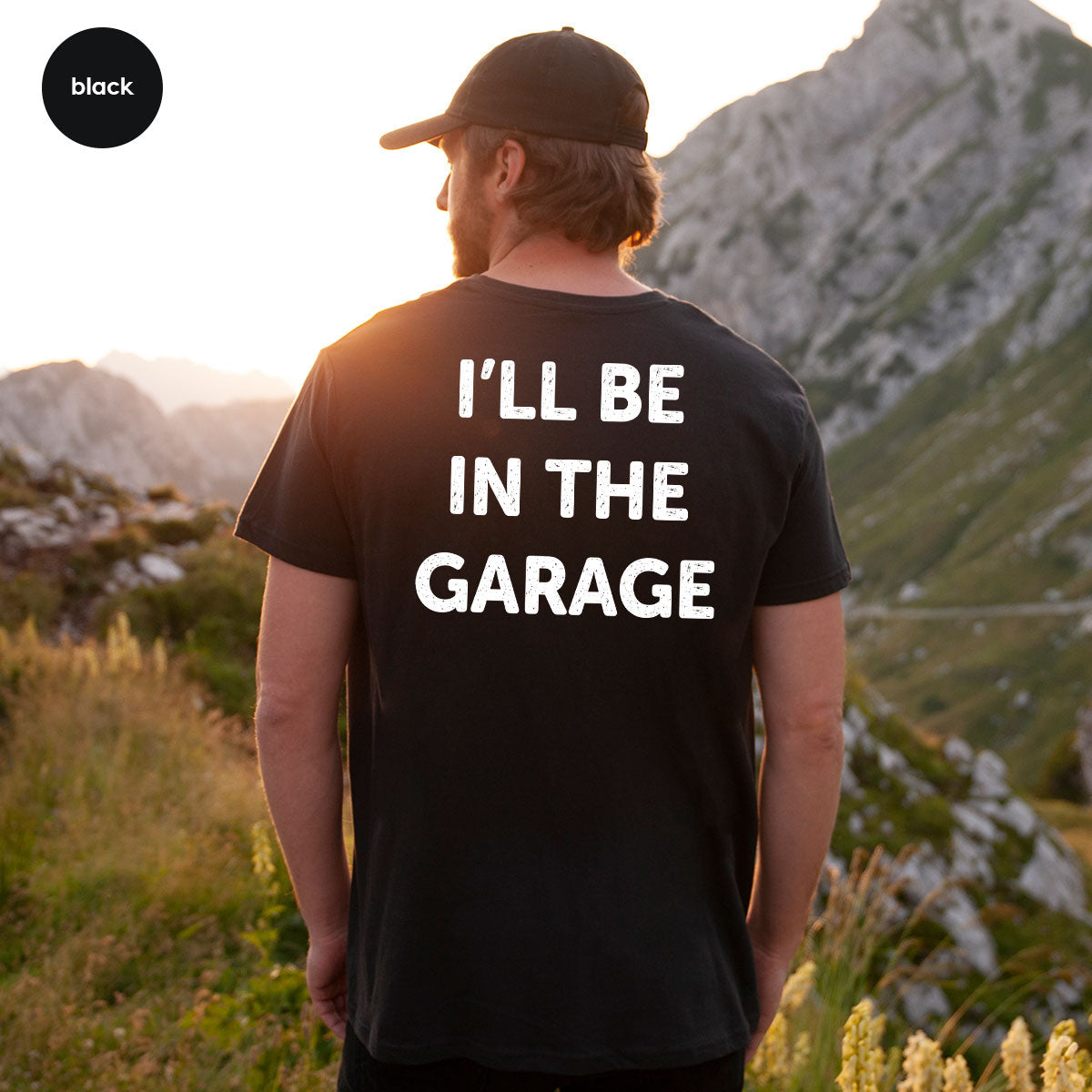 I'll Be In The Garage Shirt, Funny T-Shirt, For Men product image 3