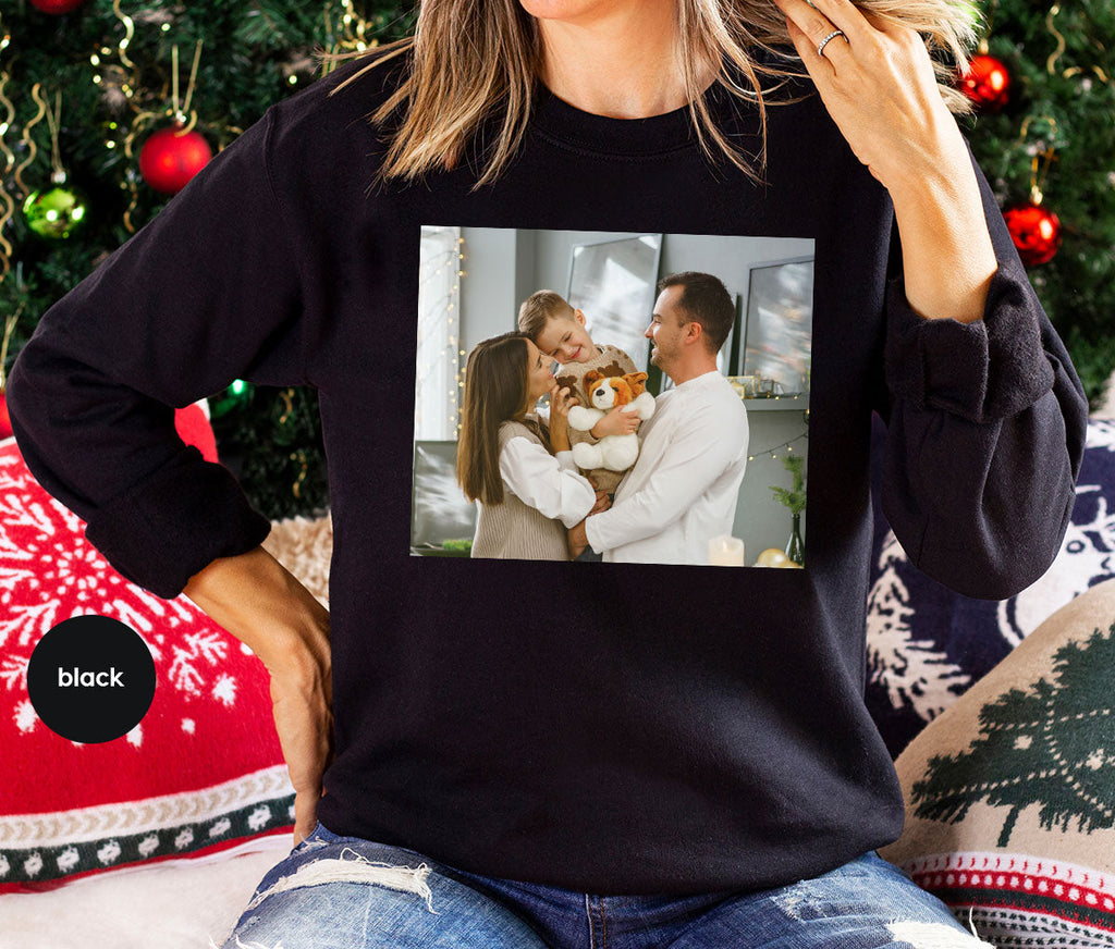 Custom Family T-Shirt, Customizable Photo Shirt, Baby Tee, product image 18