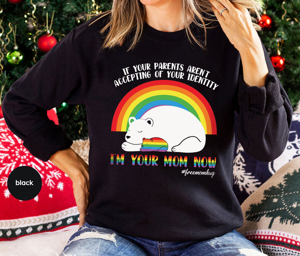 I'm Your Mom Now T-Shirt, Cute LGBT Glory Tee product image 27