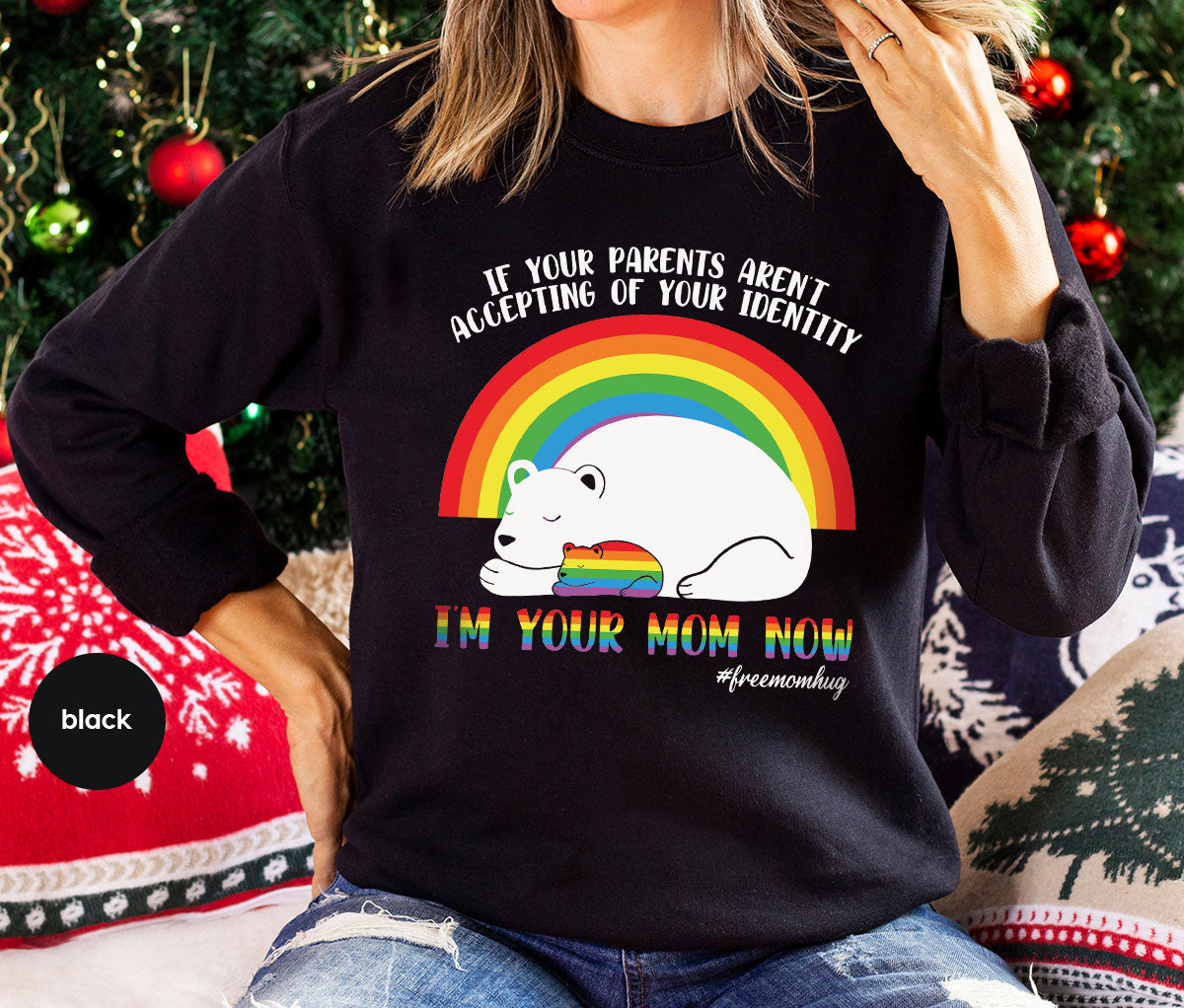 I'm Your Mom Now T-Shirt, Cute LGBT Glory Tee product image 27