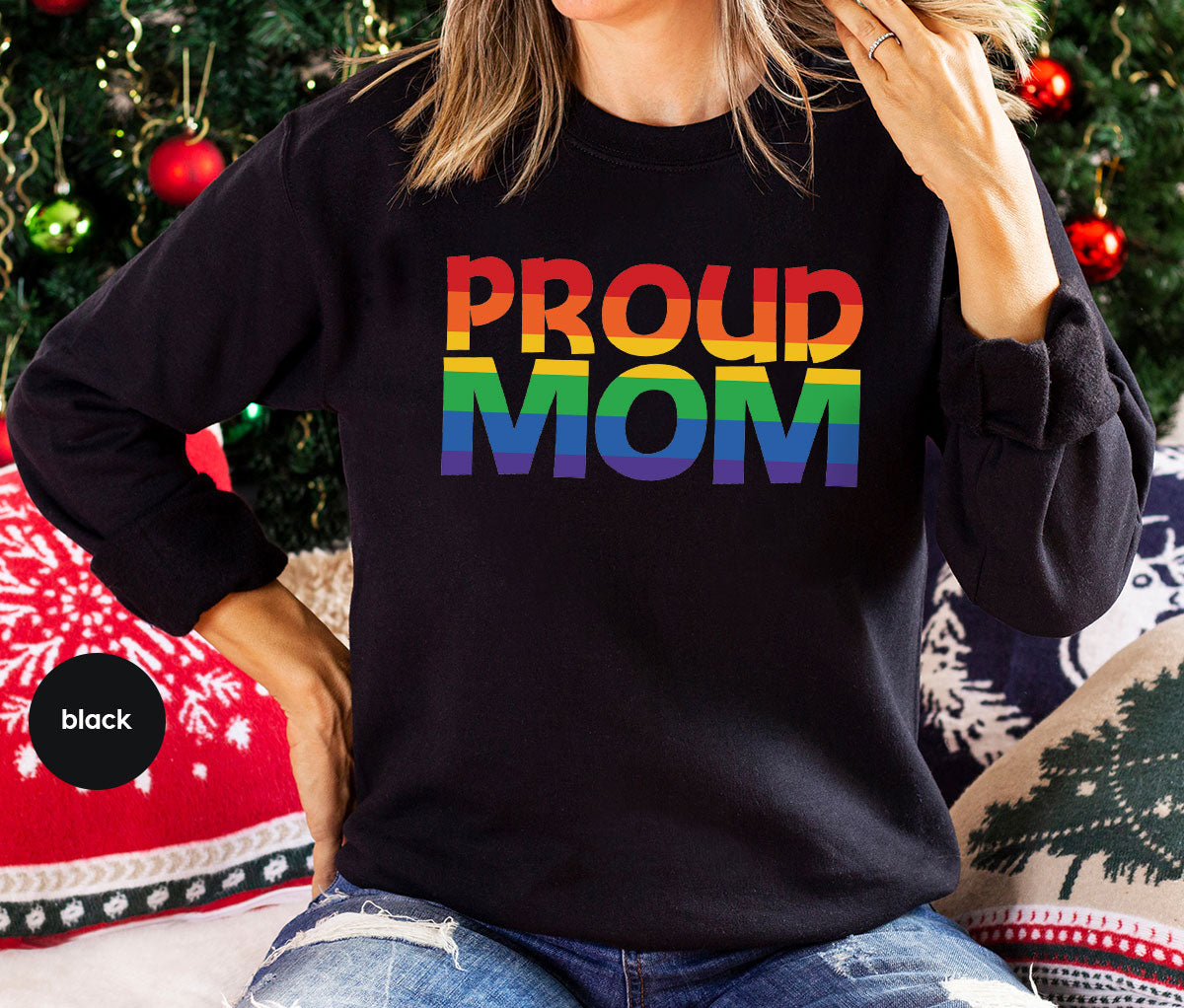 Proud Mom Shirt, LGBT T-Shirt, Tee product image 27