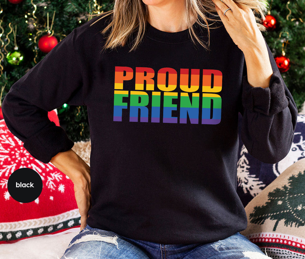 LGBT Friendship Shirt, Proud Friend T-Shirt, Gift Tee product image 24