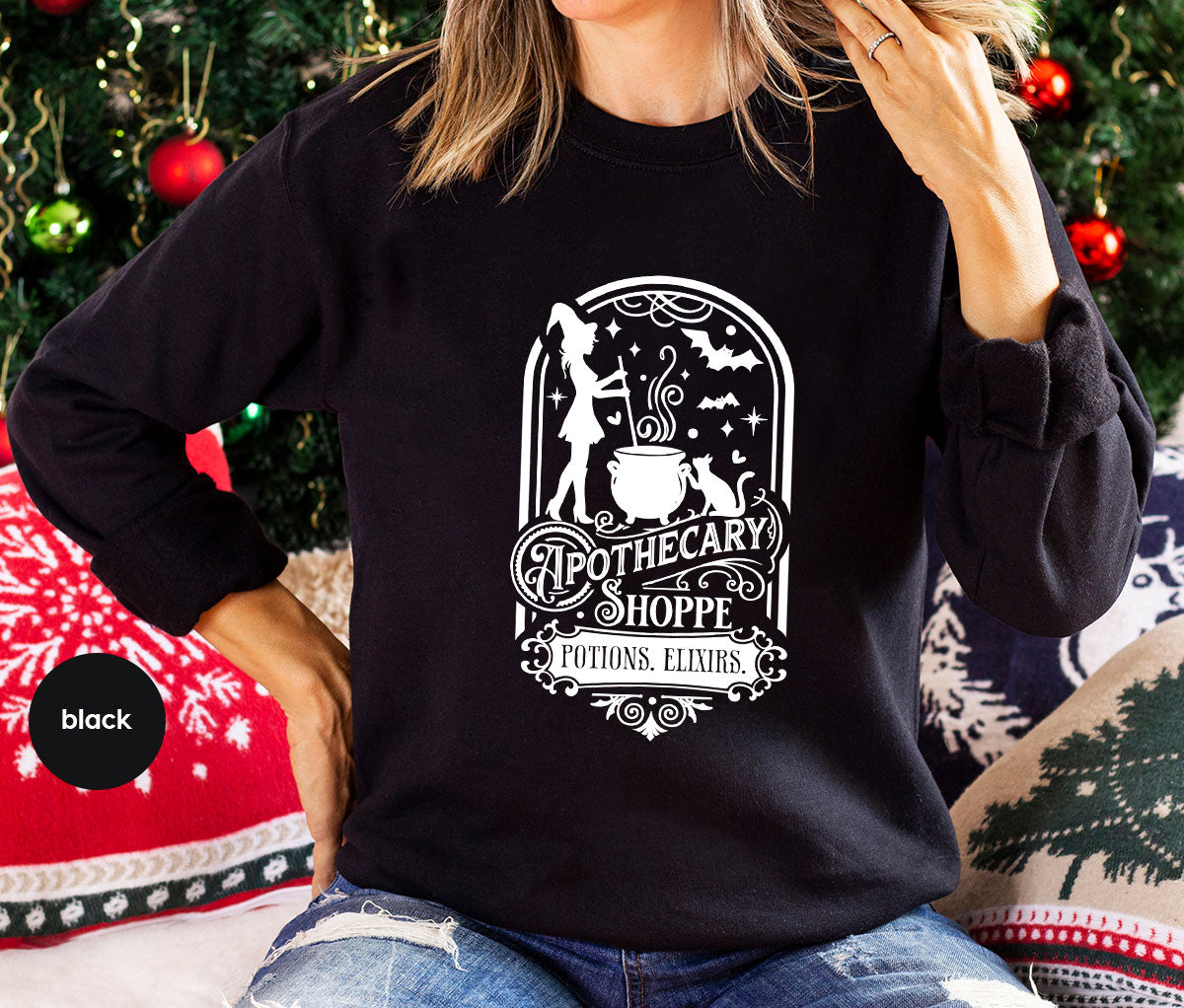 Funny Witch Shirt, Halloween Party Tshirt, Apothecary product image 73