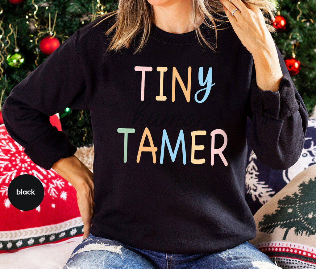 Teacher Shirt, Tiny Human Tamer, Kindergarten Preschool product image 98
