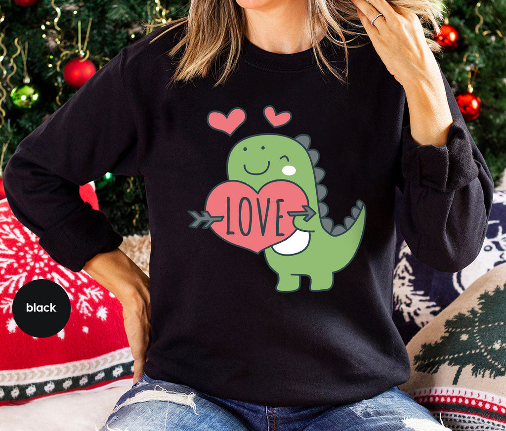 Love Shirt, Lovely Dinosaur Valentine's Day Special For product image 12
