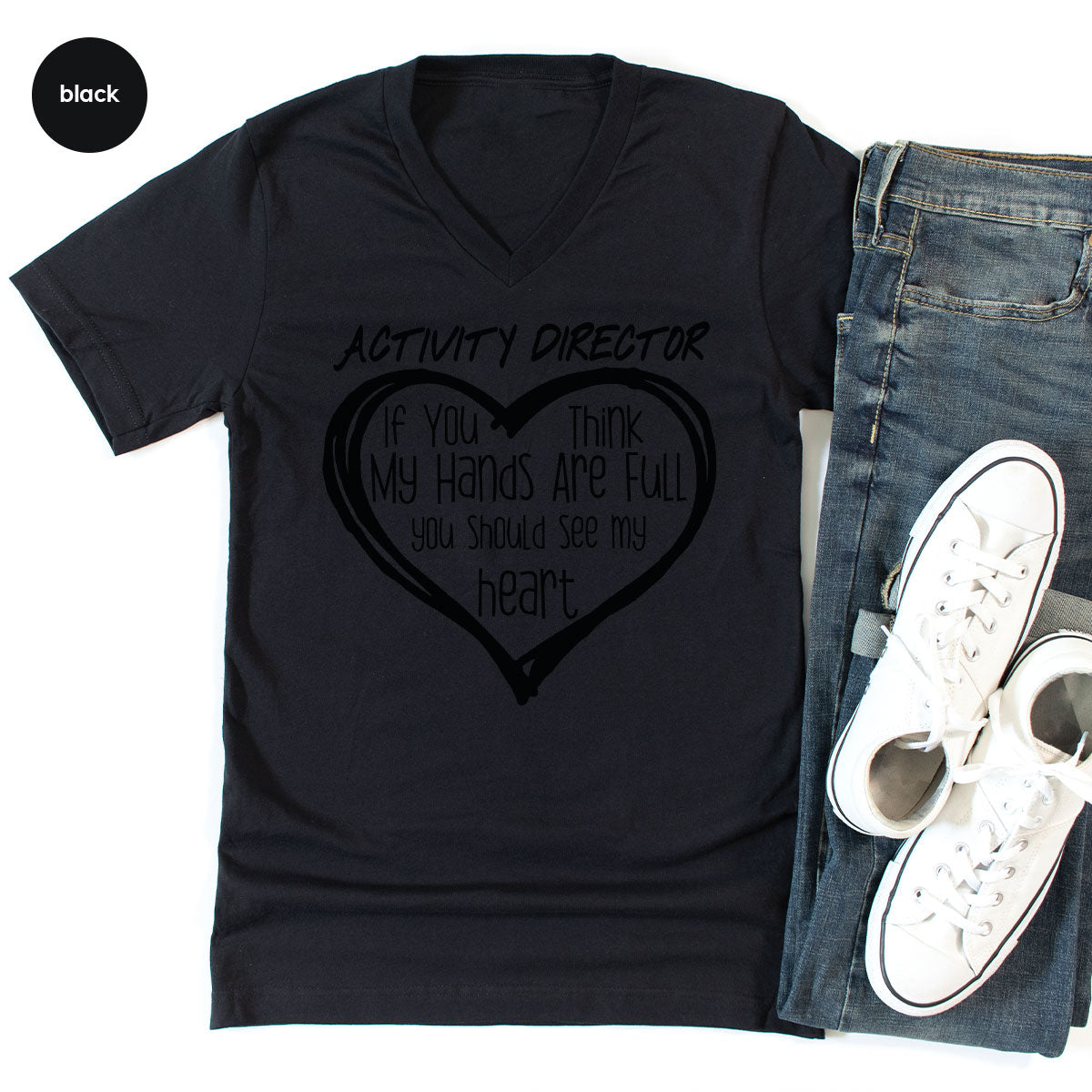 Activity Director Shirt, Love Heart Gift For Couples product image 16