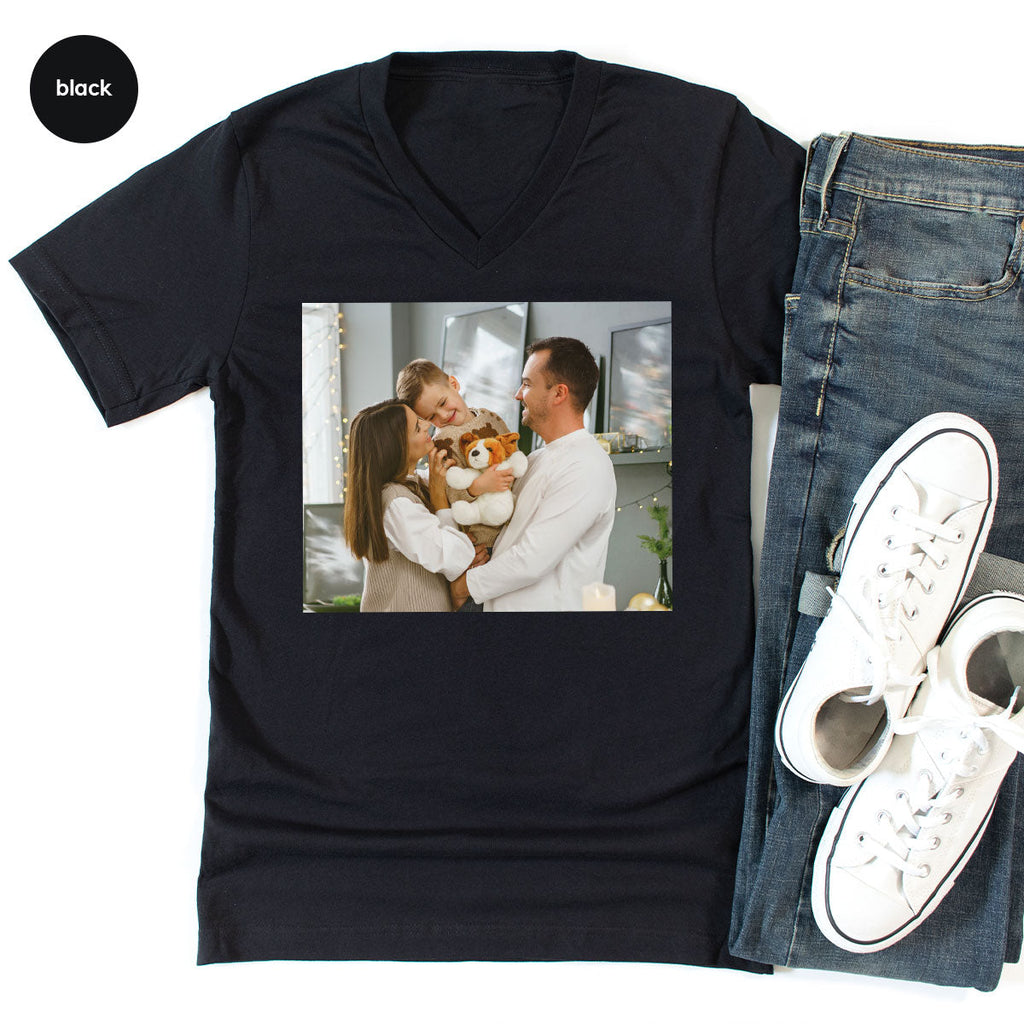 Custom Family T-Shirt, Customizable Photo Shirt, Baby Tee, product image 20