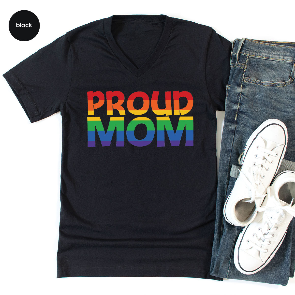 Proud Mom Shirt, LGBT T-Shirt, Tee product image 30