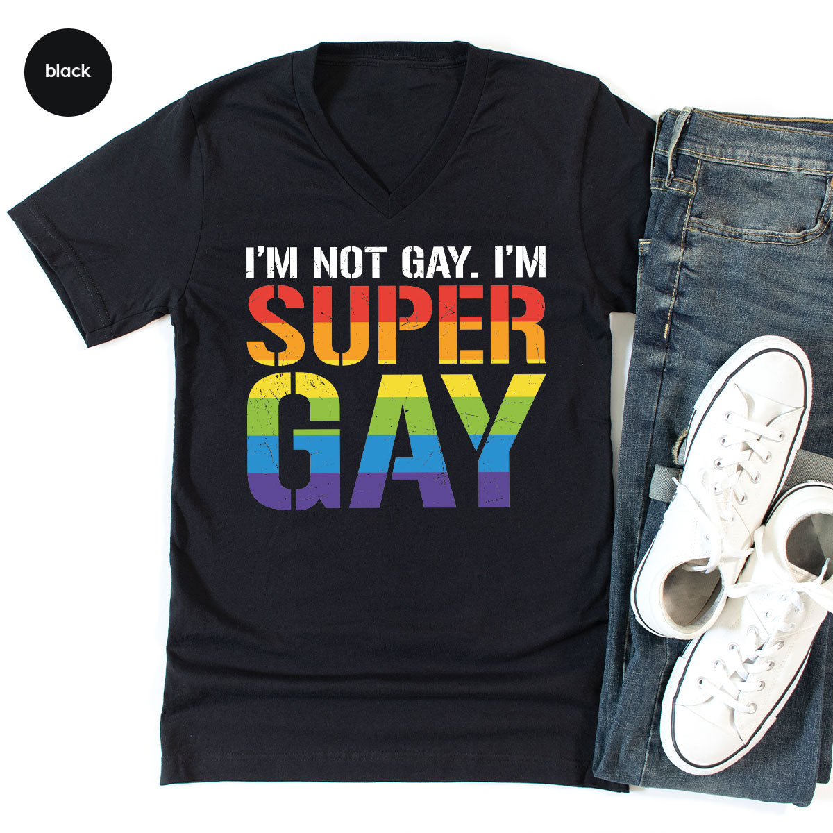 Super Gay Shirt, LGBT Power T-Shirt, Tee product image 24