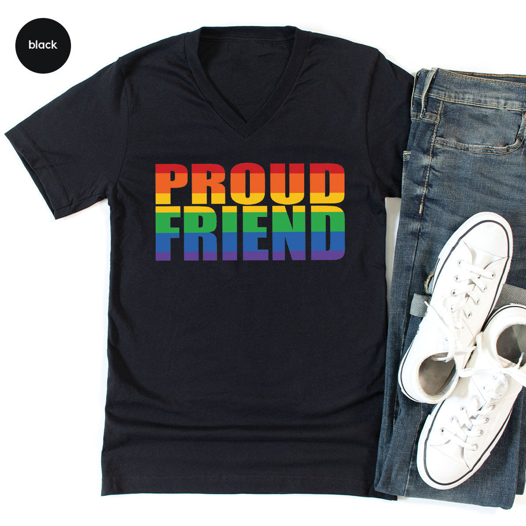 LGBT Friendship Shirt, Proud Friend T-Shirt, Gift Tee product image 27