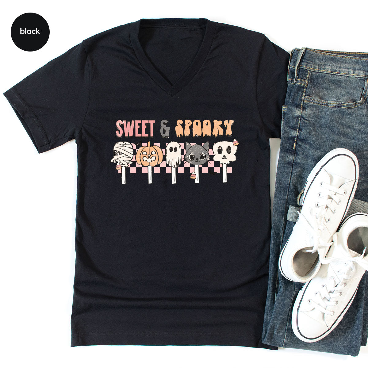 Retro Pumpkin T Shirt, Vintage Cat T-Shirt, Sweet Toddler product image 66