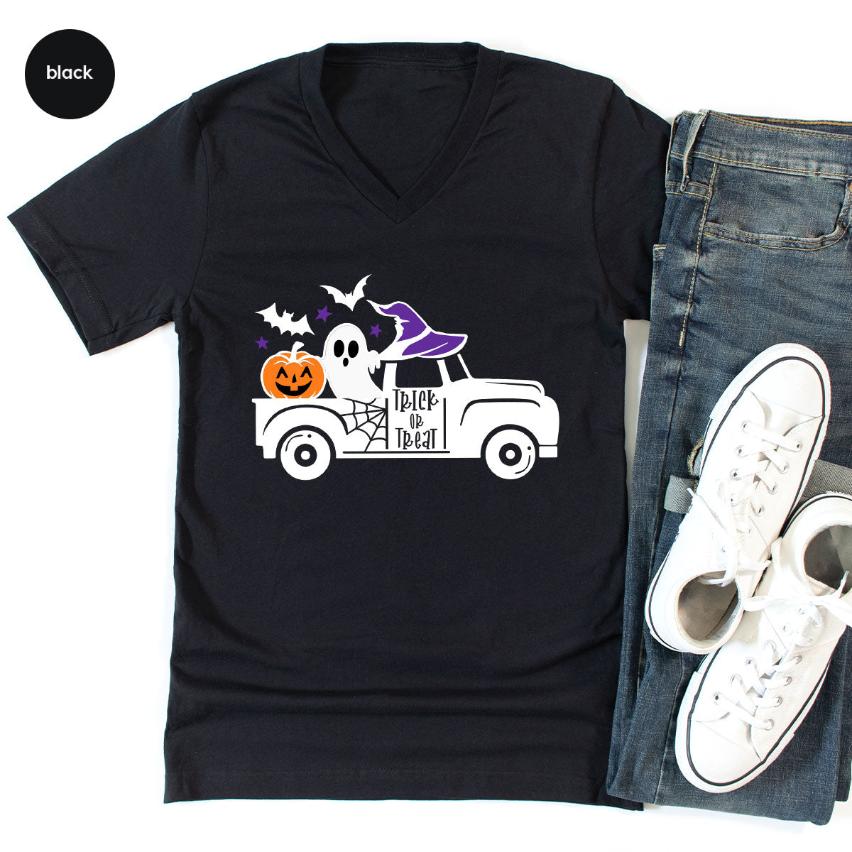 Halloween Sweatshirt, Gifts, Pumpkin Graphic Tees, Spooky product image 17