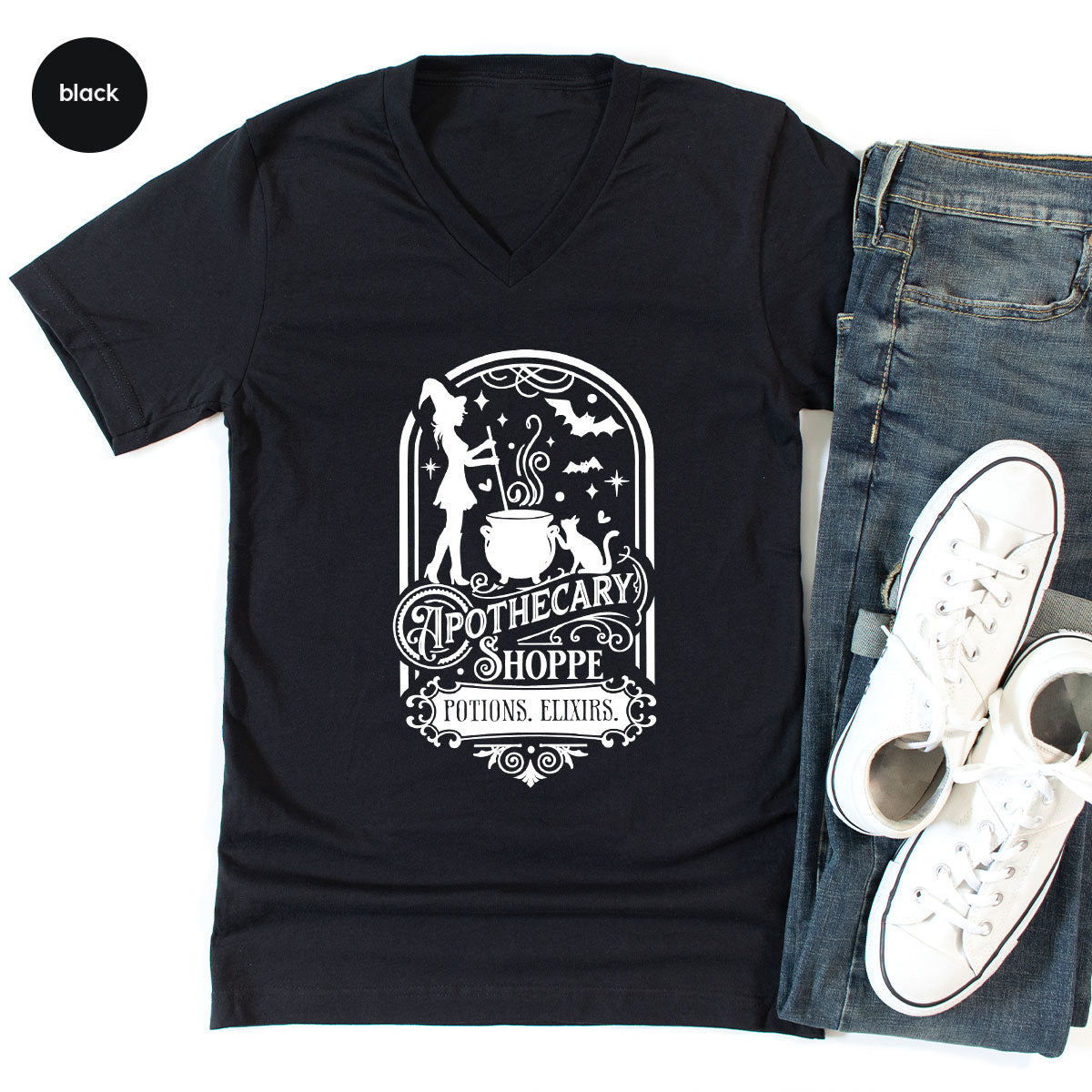 Funny Witch Shirt, Halloween Party Tshirt, Apothecary product image 76