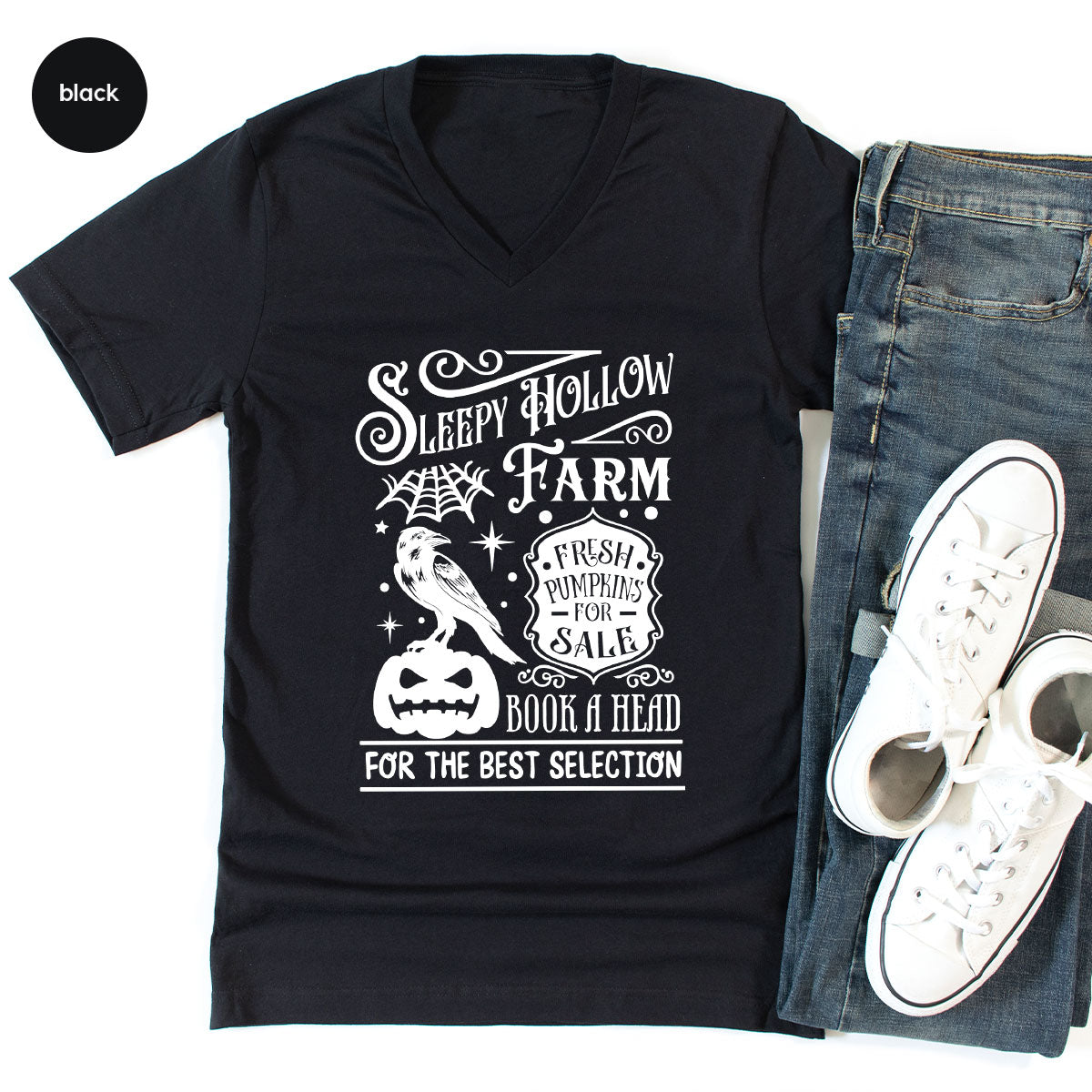 Halloween Sweatshirt, Farmer Outfit, Pumpkin Shirt, Spooky product image 75