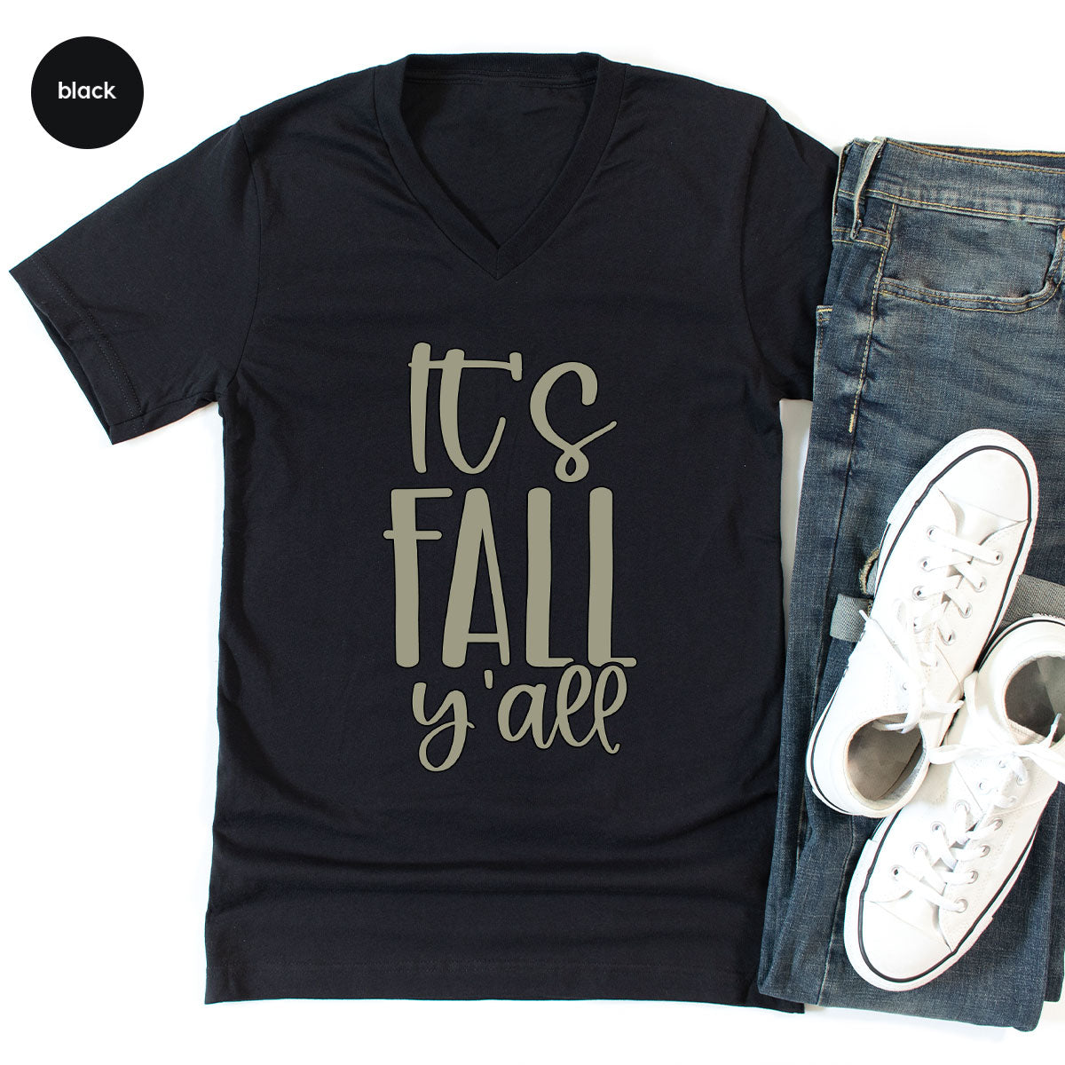 Fall Crewneck Sweatshirt, Its Yall T-Shirt, Gifts, for Her product image 76