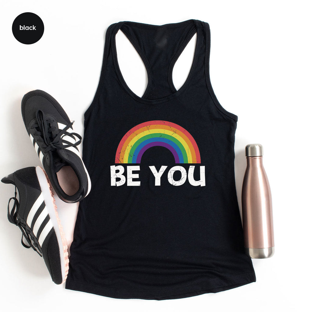 Rainbow T-Shirt, Be You Shirt, LGBT Pride product image 22