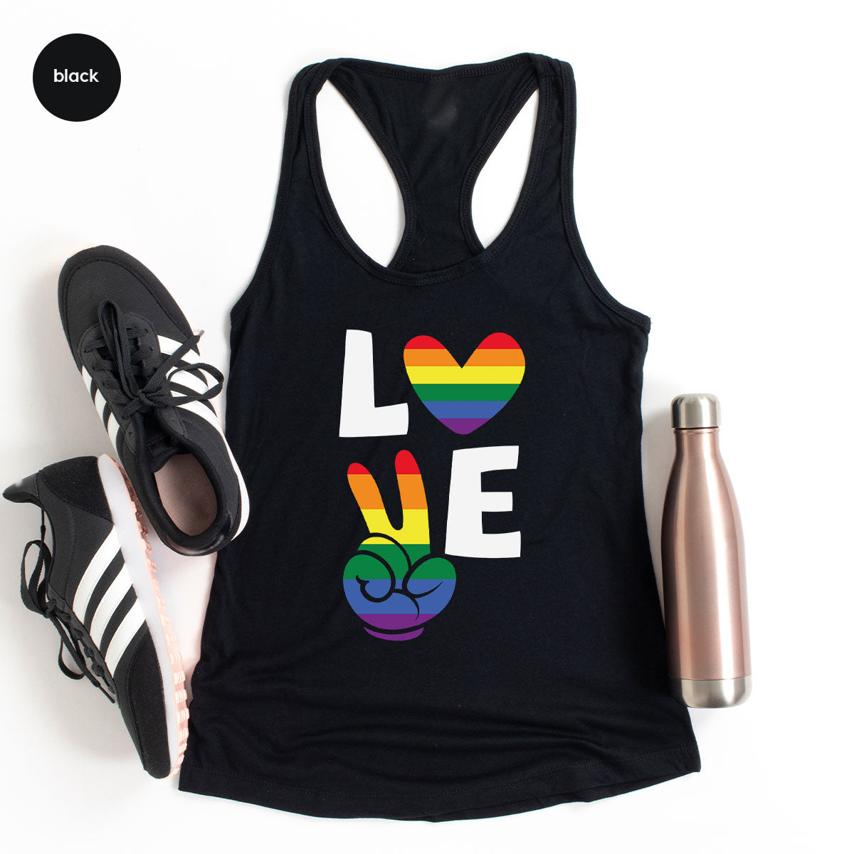 LGBT Love Shirt, Rainbow Glory T-Shirt, Pride Tee product image 28