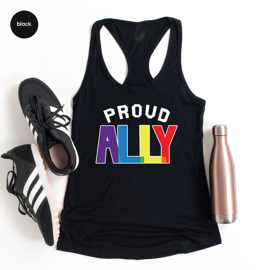 Proud Ally Shirt, LGBT T-Shirt, Tee product image 28