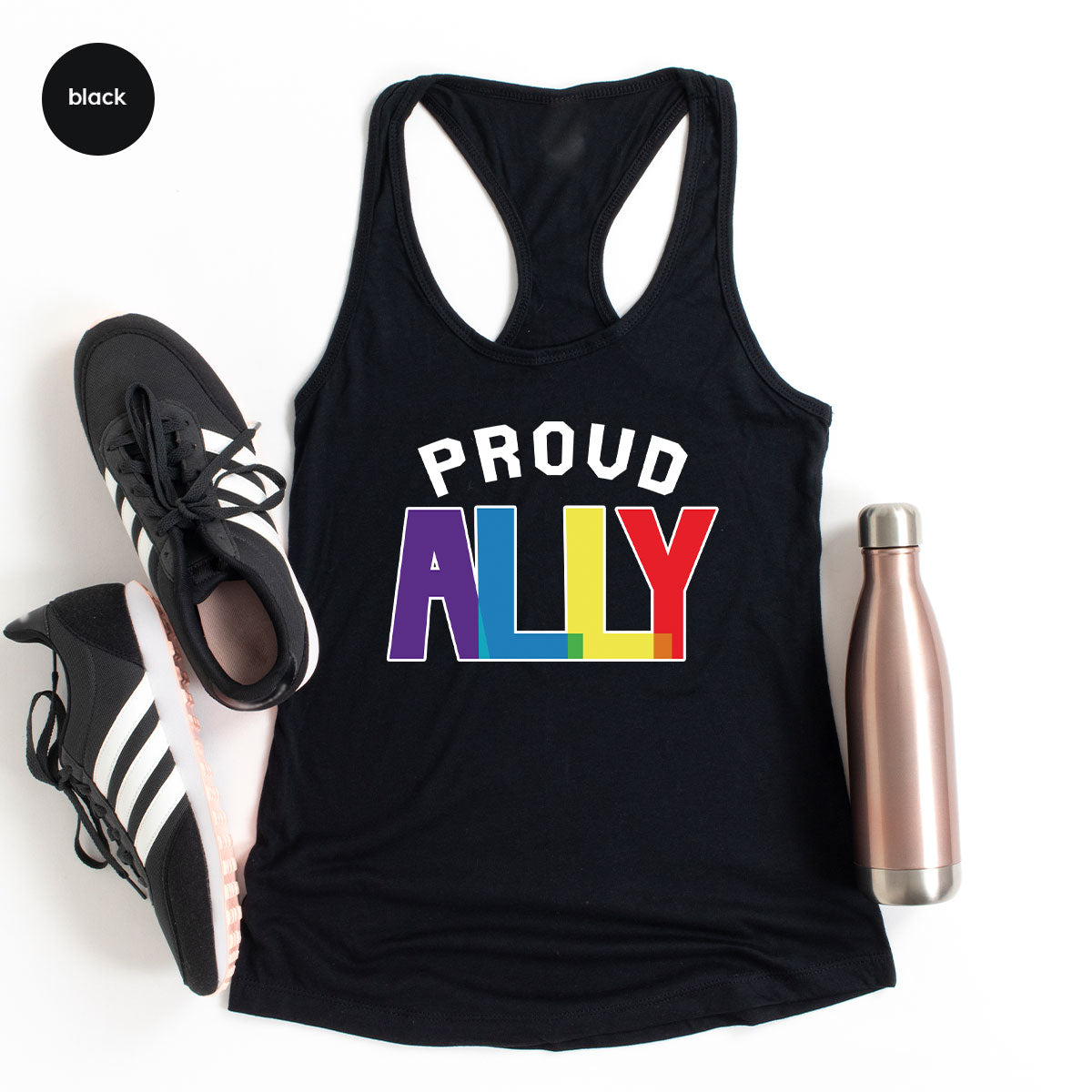Proud Ally Shirt, LGBT T-Shirt, Tee product image 28