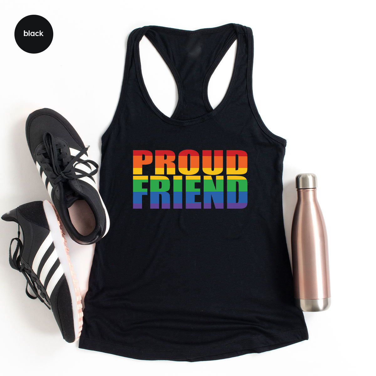 LGBT Friendship Shirt, Proud Friend T-Shirt, Gift Tee product image 25