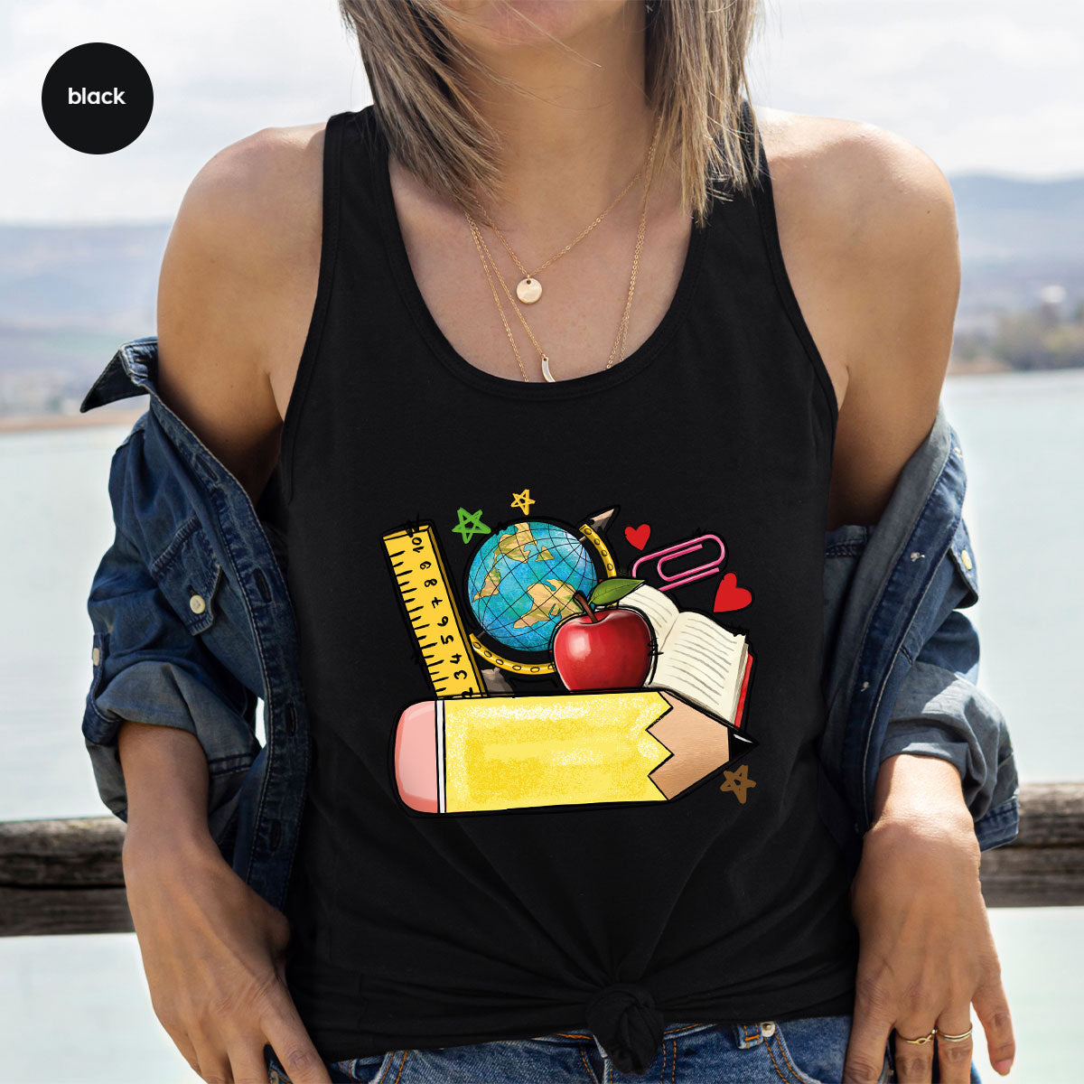 Funny Students Clothing, First Day of School Shirt, New product image 63