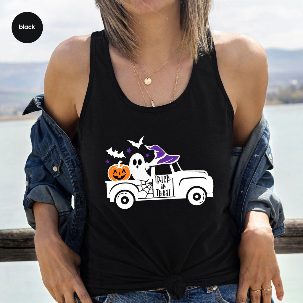 Halloween Sweatshirt, Gifts, Pumpkin Graphic Tees, Spooky product image 15