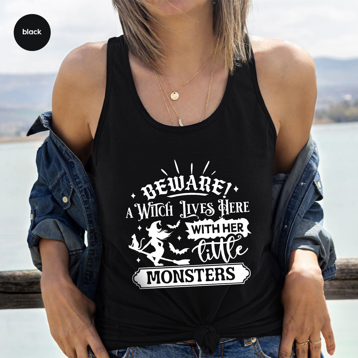 Funny Halloween Tshirts, Witch Shirt, Party Tshirt, Witchy product image 72