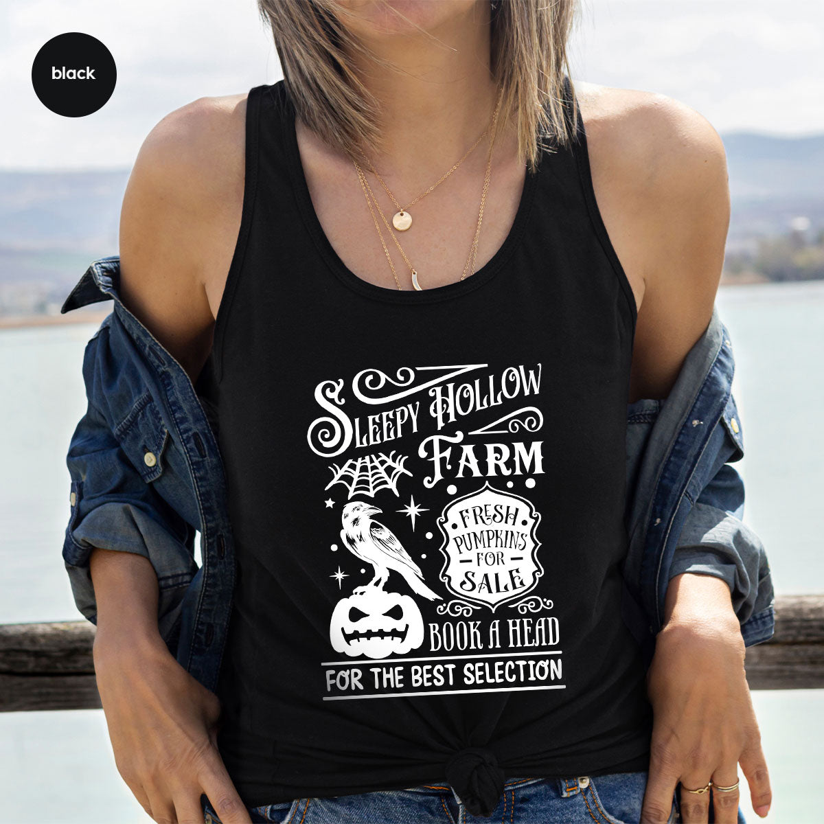 Halloween Sweatshirt, Farmer Outfit, Pumpkin Shirt, Spooky product image 73