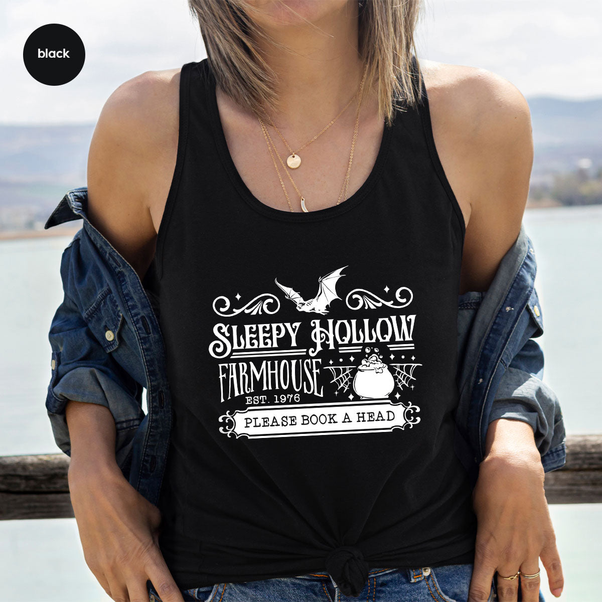 Spooky Season Clothing, Halloween Party Shirts, Farm Horror product image 17