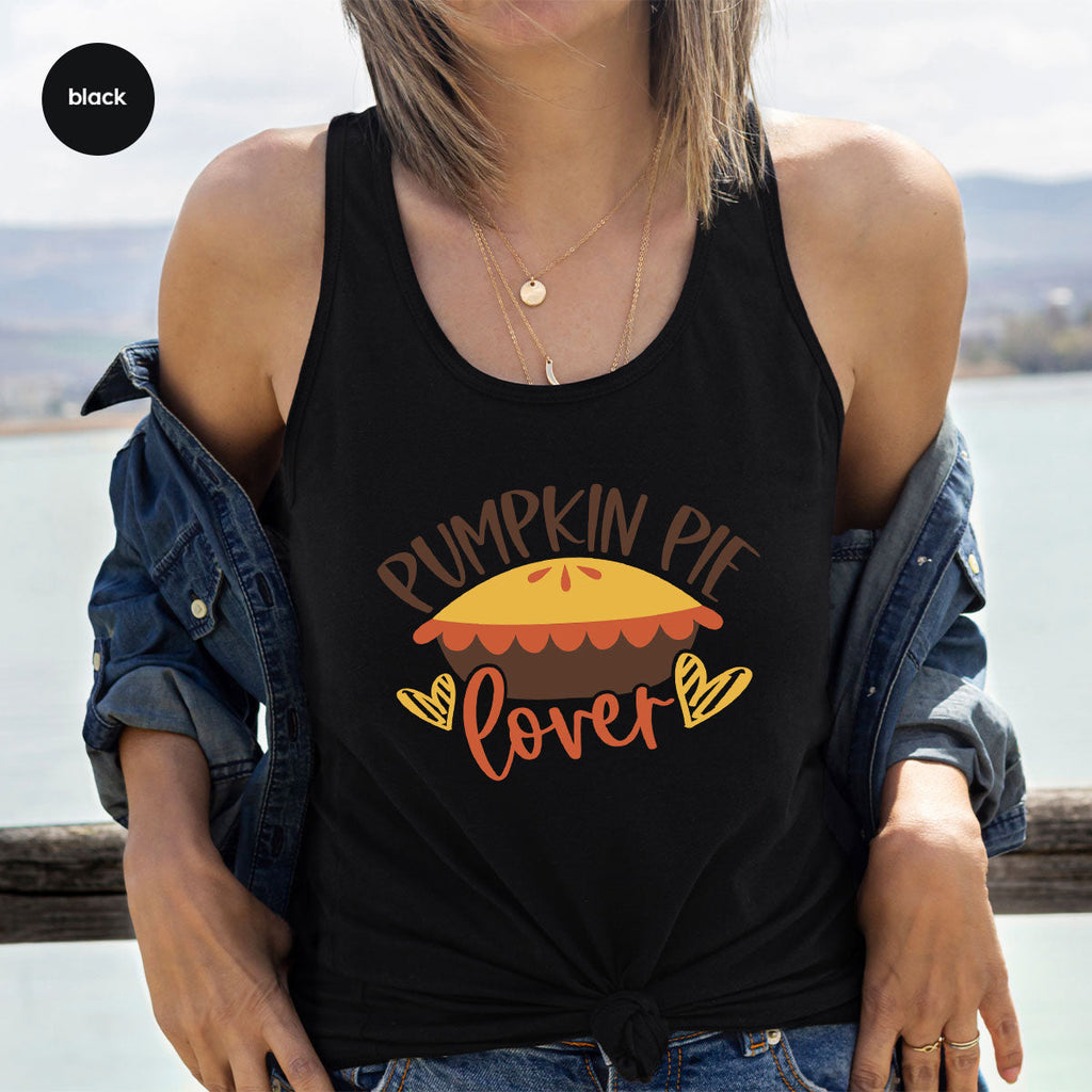 Kids Thanksgiving Shirts, Pumpkin Pie Graphic Tees, Gift product image 23