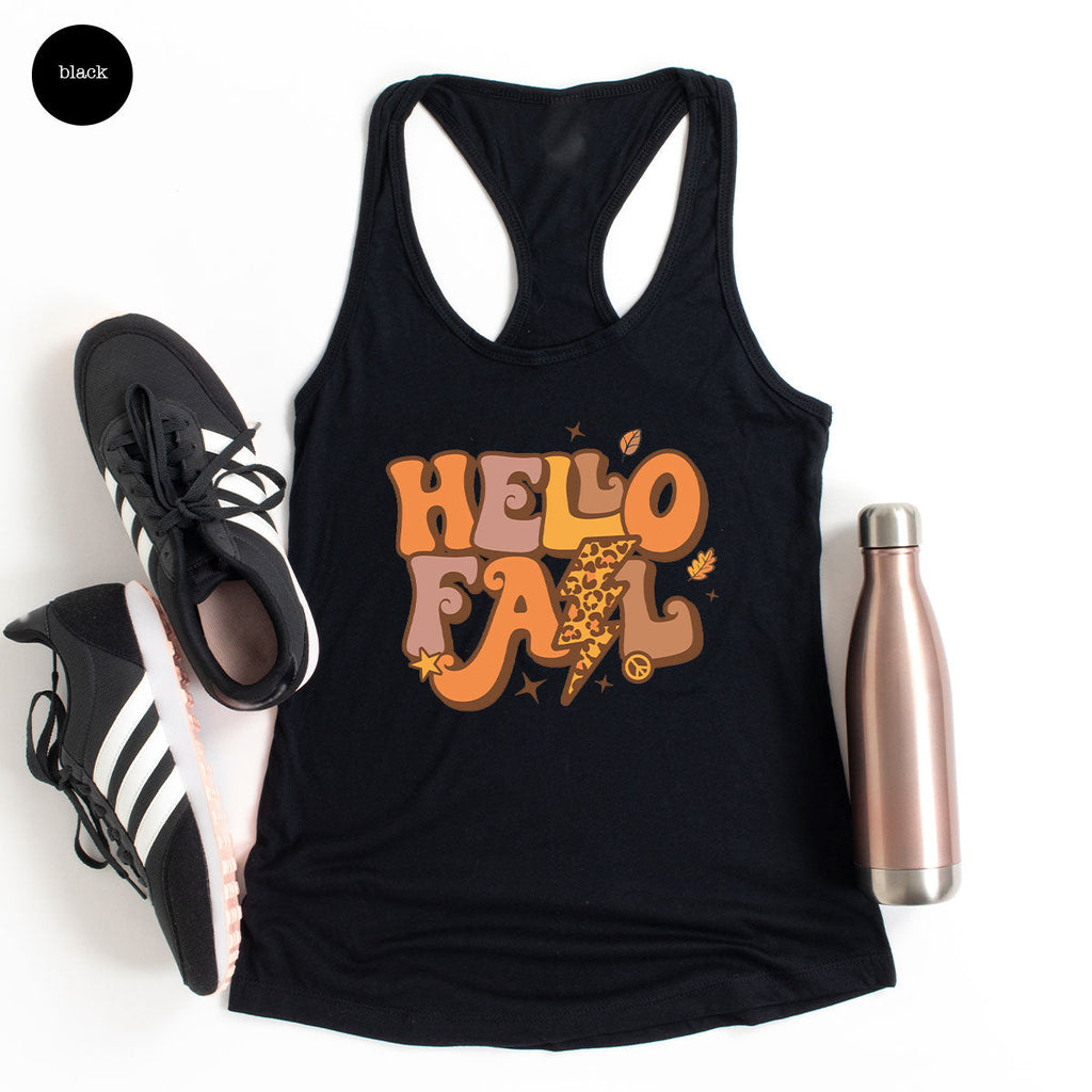 Hello Fall Shirt, Halloween T-Shirt, 2022 Hoodie, Long product image 14