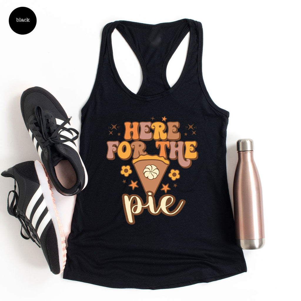Here For The Pie Shirt, Funny Halloween Cute Hoodie and product image 14