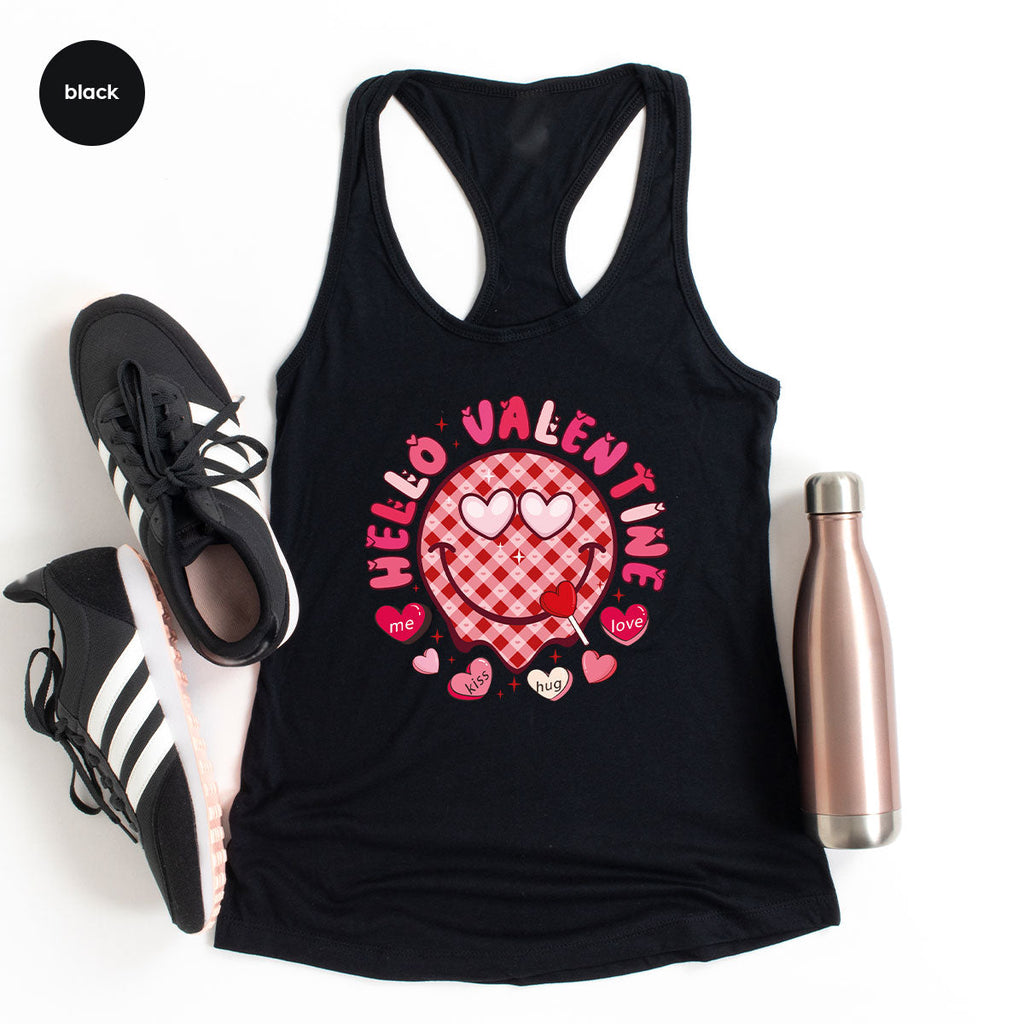 Hello Valentine Shirt, Valentine's Day Love Gift for My product image 10