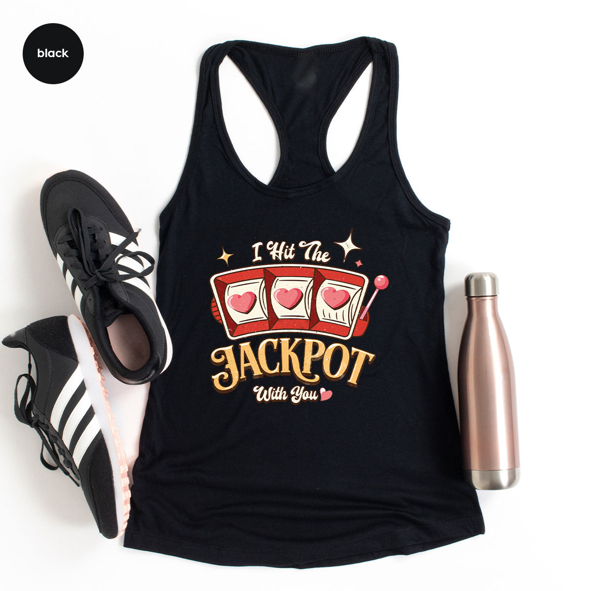 I Hit The Jackpot With You Shirt, Romantic Valentine's Day product image 26