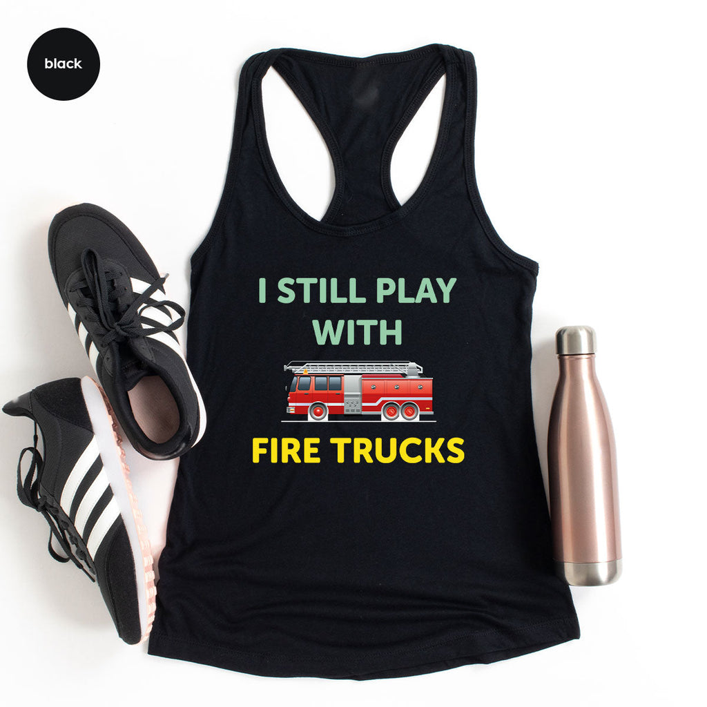 Fire Truck Shirt, Funny Fighter T-Shirt, Fireman Tee product image 29