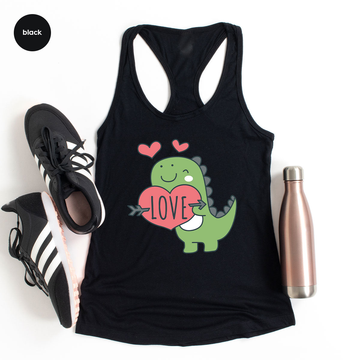 Love Shirt, Lovely Dinosaur Valentine's Day Special For product image 13