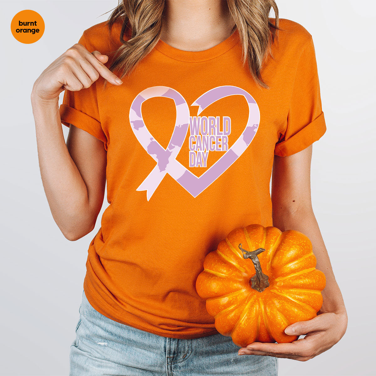 World Cancer Day Gift, T-Shirt, Support Shirt product image 34