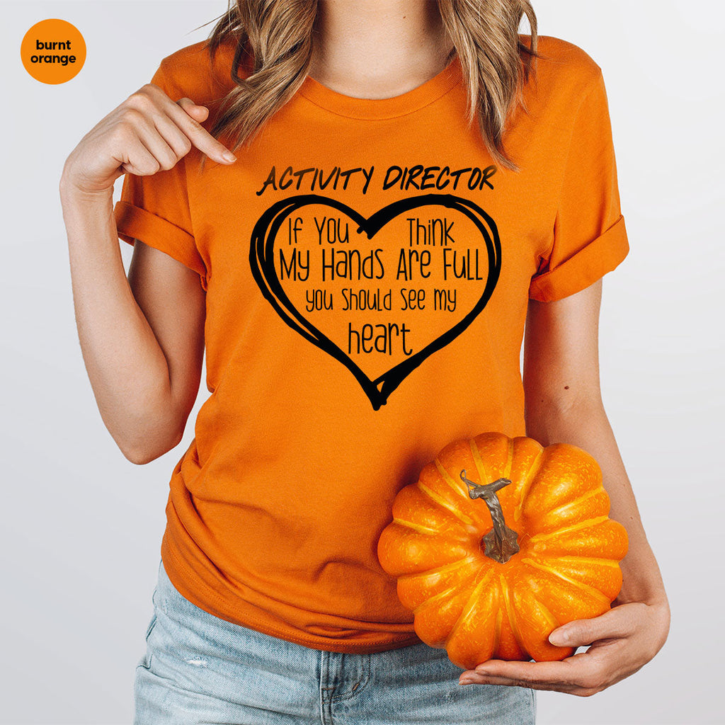 Activity Director Shirt, Love Heart Gift For Couples product image 17