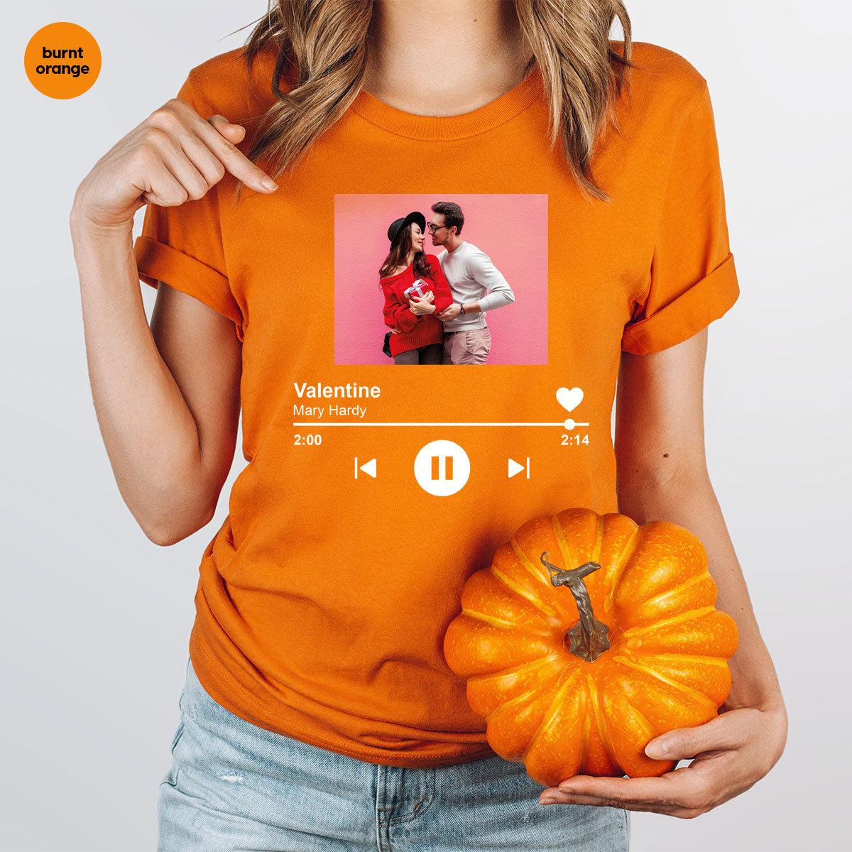 Custom Photo Valentine's Day Shirt, Personalized Gift product image 90