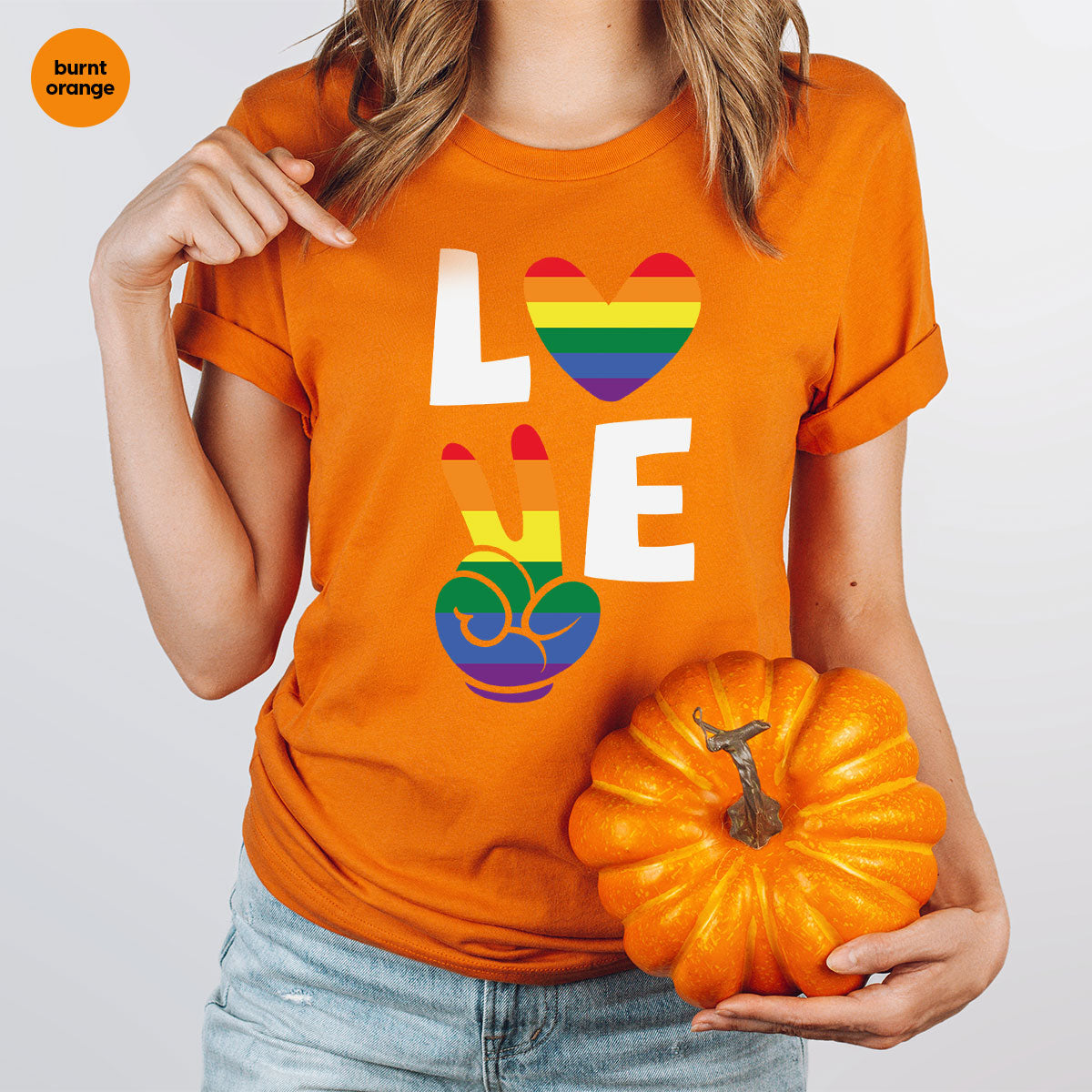 LGBT Love Shirt, Rainbow Glory T-Shirt, Pride Tee product image 31