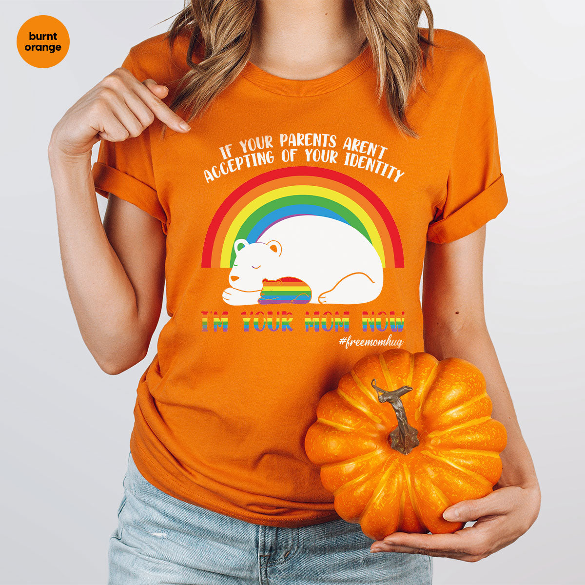 I'm Your Mom Now T-Shirt, Cute LGBT Glory Tee product image 31