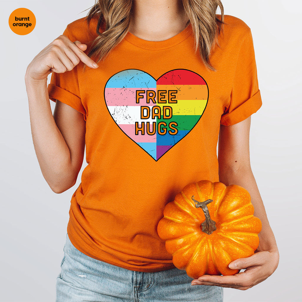 Free Dad Hugs Shirt, LGBT Pride T-Shirt product image 31