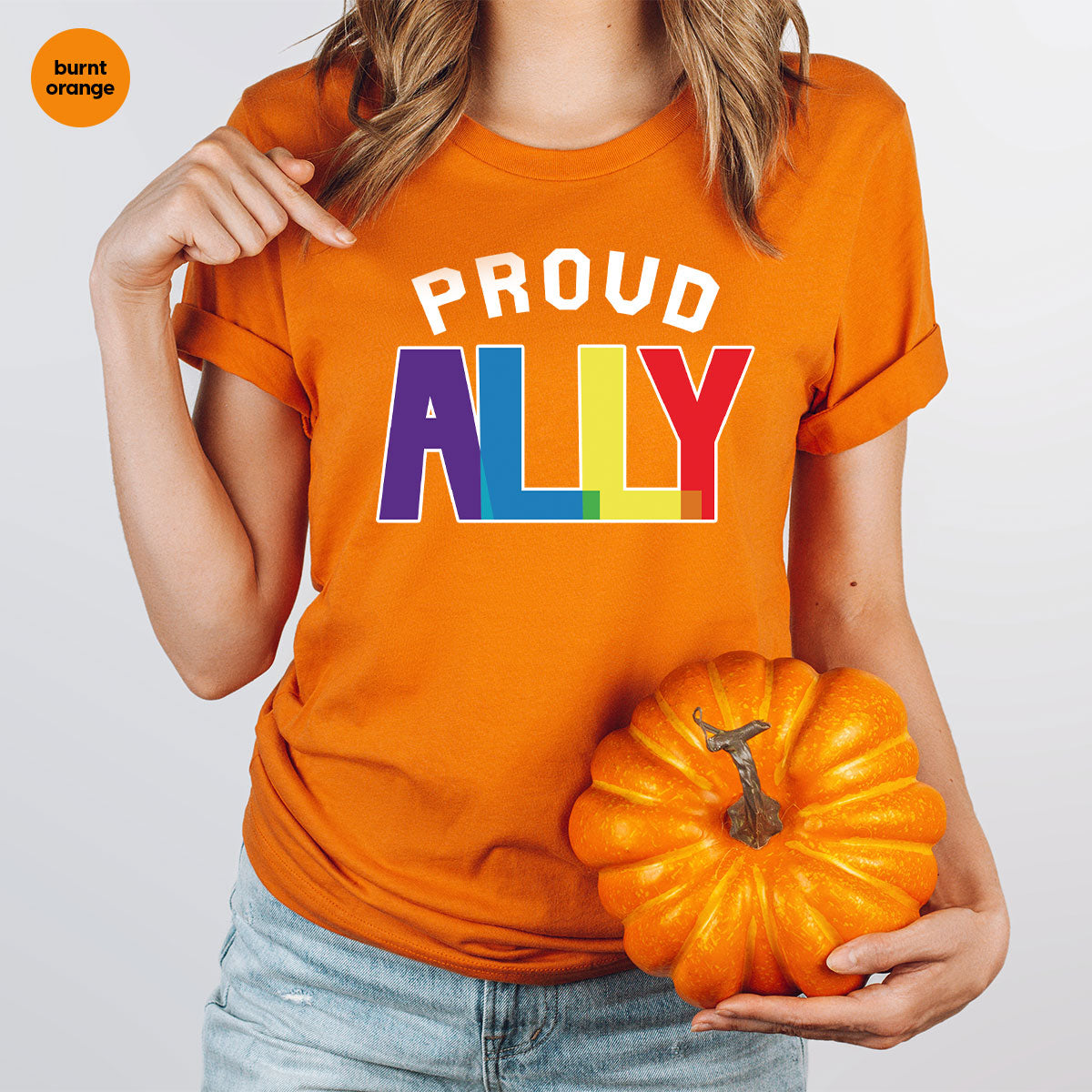 Proud Ally Shirt, LGBT T-Shirt, Tee product image 31