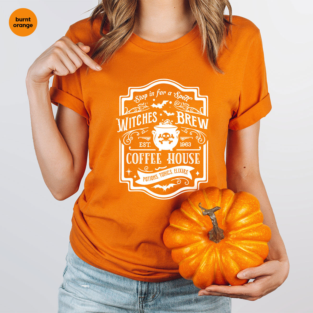 Halloween Shirt, Witchy Gifts, Spooky Season Tshirt, Spell product image 21
