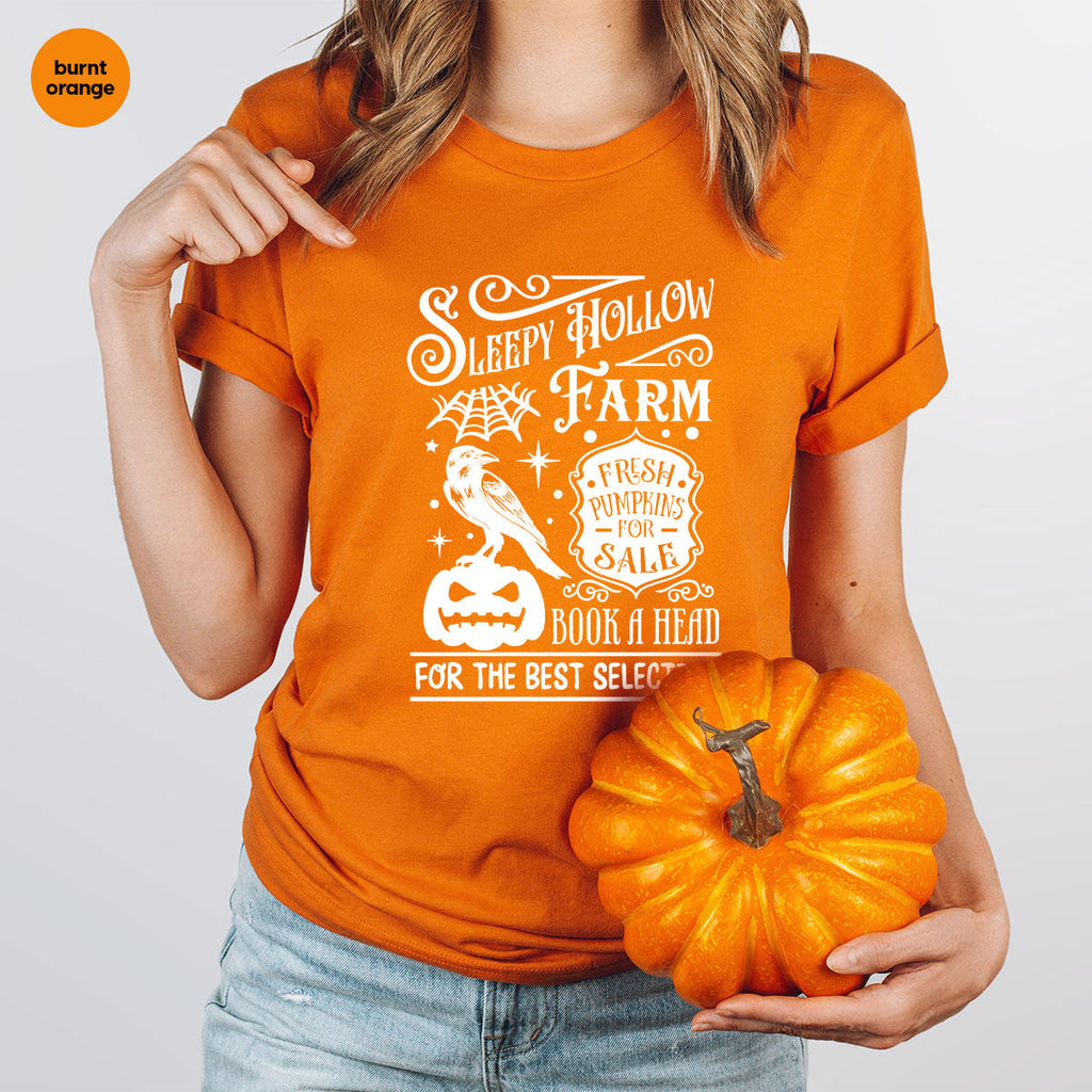 Halloween Sweatshirt, Farmer Outfit, Pumpkin Shirt, Spooky product image 77