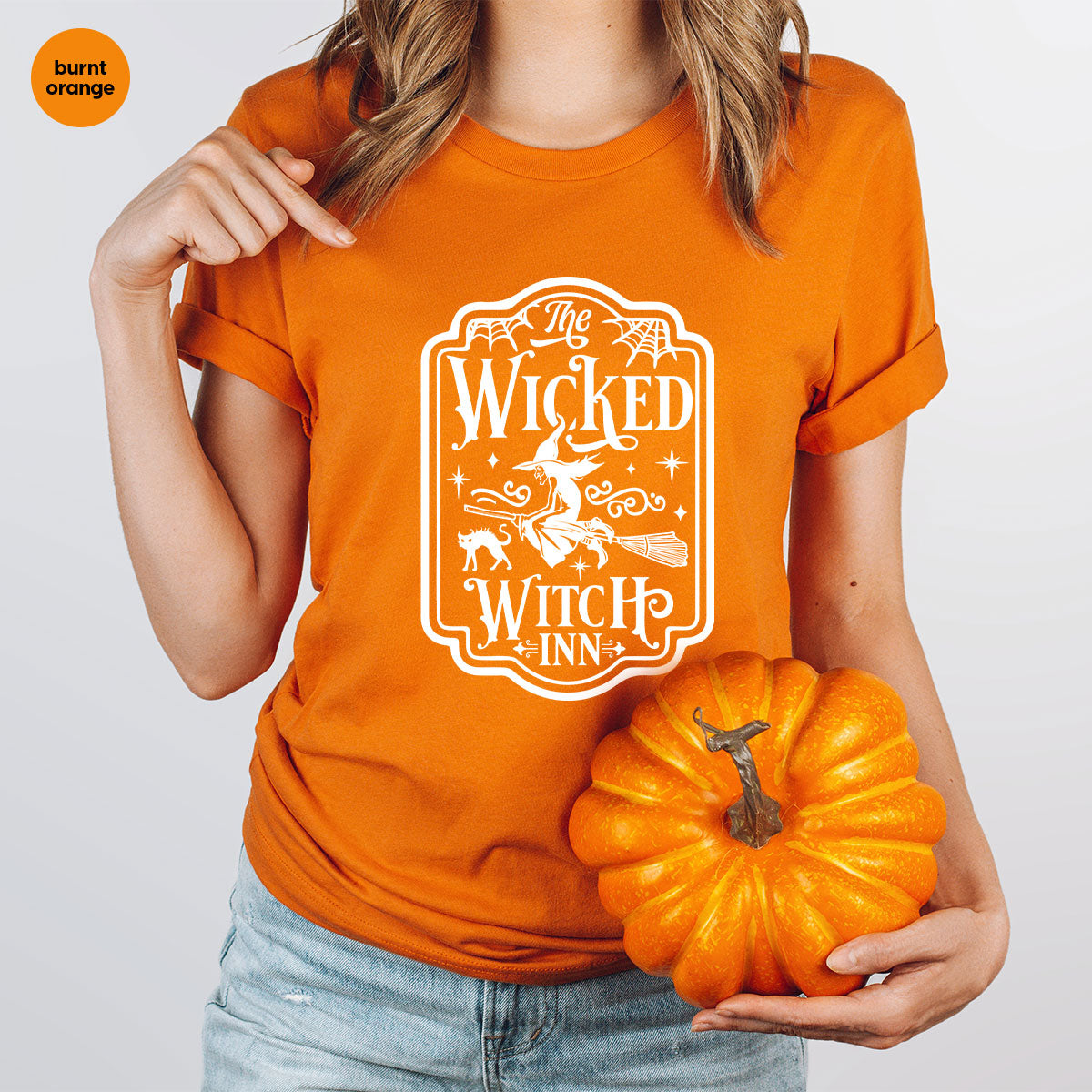 Witch Crewneck Sweatshirt, Halloween Shirts for Women product image 51