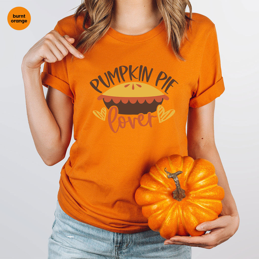 Kids Thanksgiving Shirts, Pumpkin Pie Graphic Tees, Gift product image 27