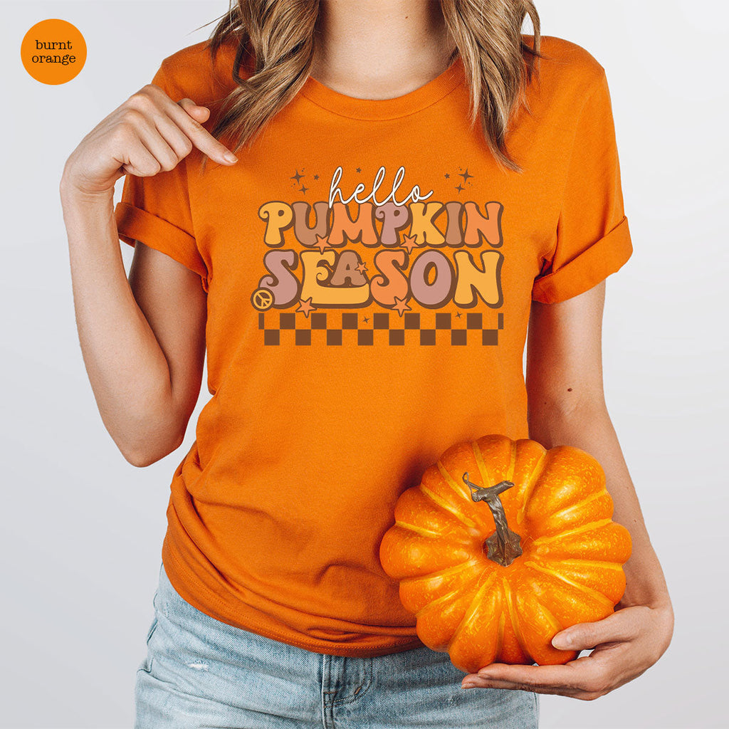 Pumpkin Season Shirt, Thanksgiving 2022 Design Tee product image 12