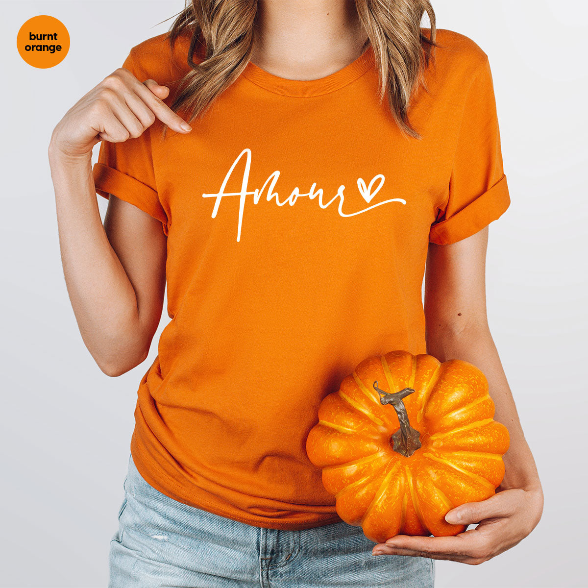 Among T-Shirt, Love Shirt, Heart Valentine's Tee product image 29