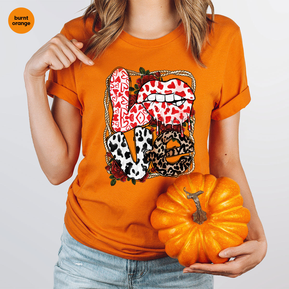 Love Shirt, Lovers Gift, Cool Valentine's Day T-Shirt product image 29